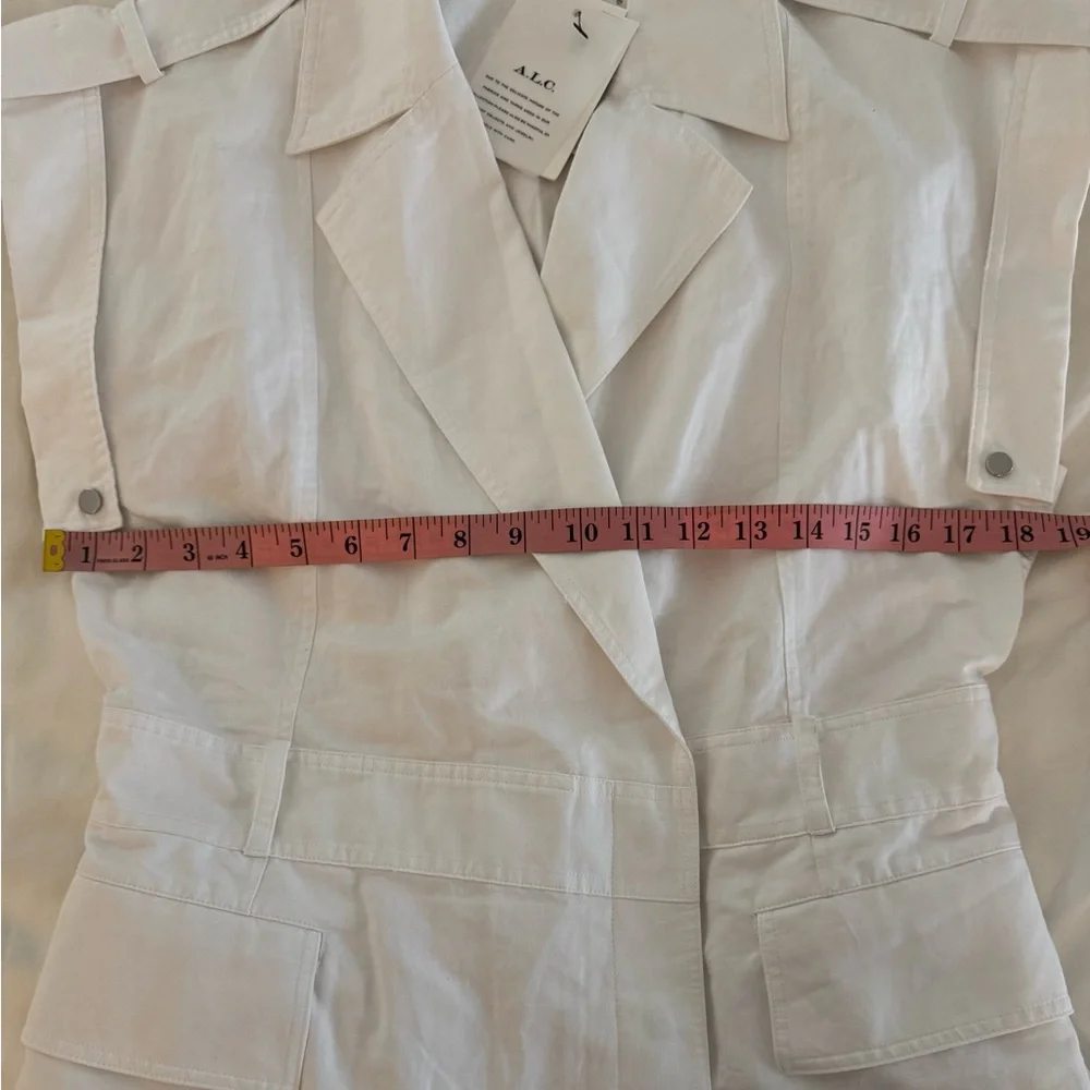 🆕 ALC White “Ryan” Mini Dress - Picture 10 of 13